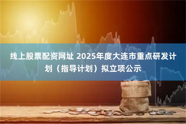 线上股票配资网址 2025年度大连市重点研发计划（指导计划）拟立项公示